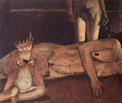 Colin Martin, Chocolate, Coloured etching
