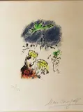 Mark Chagall, The King, Print