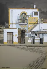 Eric Patton, Portimao, Algrave, Watercolour
