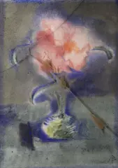 Camelia by Alicia Boyle, Watercolour, sold Sep 2021