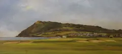 Brendan Hayes, Bray Head From Woodbrook, Oil on canvas panel