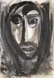 Leslie MacWeeney, Head, Watercolour