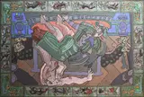 Alfonso López Monreal, Tauromaquia, Oil on canvas
