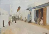 Sir John Lavery, A Street In Rabat - Morocco