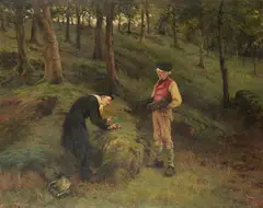 Howard Helmick, The Botanist, Oil on canvas