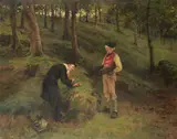 Howard Helmick, The Botanist, Oil on canvas