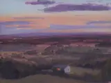 Blaise Smith, A Red Sky At Night, Oil on canvas