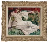 Roderic O'Conor, Sur Le Divan, Oil on canvas