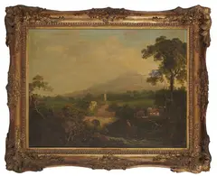 John Henry Campbell, Old Court Castle, Co Wicklow, Little Sugar In The Distance, Oil on canvas