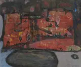 Gerard Dillon, Cool Glow, Oil on board