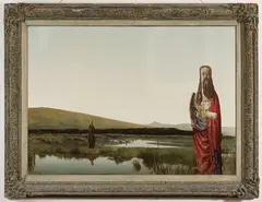 Landscape With Moor And St. John The Baptist by Patrick Hennessy, sold Jun 2021