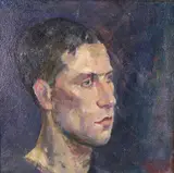 Melita Denaro, Portrait Of Paul Mcmullen, Oil on canvas