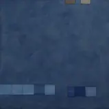 Felim Egan, Blue Notes, Oil on canvas laid on board