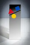 Cristal Arte, A Mondrian Wall Mirror