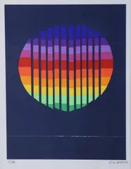 Christmas Card by Patrick Scott, Colour print, sold Apr 2026