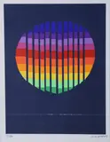 Patrick Scott, Christmas Card, Colour print