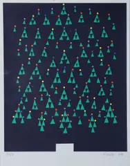 Christmas Card by Patrick Scott, Colour print, sold Apr 2026