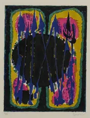 Alfred Manessier, La Mise Au Tombeau, Lithograph