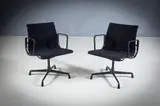 A Pair Of Ea107 Chairs by Charles and Ray Eames, sold Apr 2026