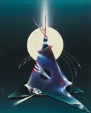 Michael Ashur, Crystal Eclipse No.2, Acrylic on canvas