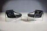 Tim Bates, A Pair Of Beta Easy Chairs