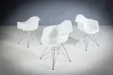 A Set Of Three Dar Chairs by Charles and Ray Eames, sold Apr 2026