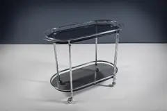 A Chrome Cocktail Trolley by Galote & Radice, sold Apr 2025