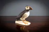 Puffin by Oisín Kelly, Painted pottery, sold Apr 2025