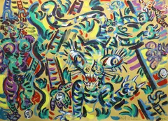Michael Cullen, Untitled, Oil on paper