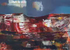 Eric Patton, Landscape, Oil on canvas board