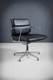 An Ea208 Soft Pad Office Chair by Charles and Ray Eames, sold Apr 2025