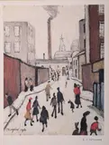 L. S. Lowry, Street Scene