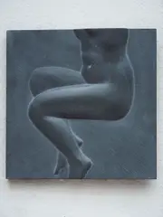 La Fille Grise by Jason Ellis, Slate, sold Jun 2021