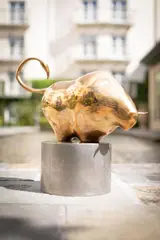 Bull by Patrick O'Reilly, 2013, Bronze, sold Jun 2021