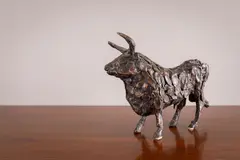 Bull by John Behan, Bronze, sold Jun 2021