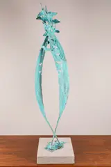 Feather Dance by John Coll, Bronze, sold Jun 2021