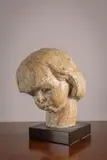 Melanie Le Brocquy, Head Of A Child, 1942 Bronze