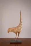 Cheryl Brown, Feeding Hen, Bronze