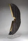 Emmet Kane, Tonnta, Ebonised Burr Oak with 23c gold leaf and graphite