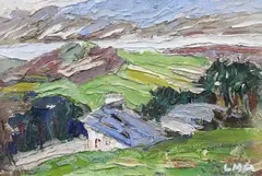 Bantry Bay by Letitia Marion Hamilton, Oil on board, sold Mar 2021
