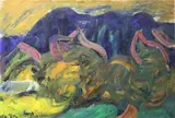 Nancy Wynne-Jones, Klein Constantia With Table Mountain