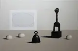 Liam Belton, Still Life With Senufo Pulley