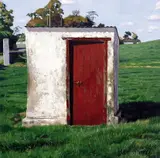 Blaise Smith, Outhouse (White's Farm, Sheestown, Bennetsbridge), Oil on board