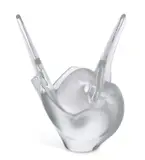 Lalique, A Lalique Sylvie Glass Vase 20Th Century, glass
