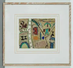 Sarah Bushman, Clear As The Sun, Mixed media collage
