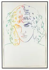 Andy Warhol, Billy Squier (See F. & S. Iiib.7), Screenprint in colours, a trial proof, presumably unique in this composition Executed in