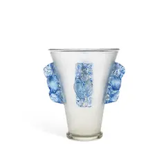 René Lalique, René Lalique (French, 1860-1945) A Saint Emilion Vase, Designed 1942, glass, stencilled R