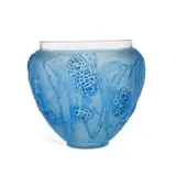 René Lalique, René Lalique (French, 1860-1945) A Nefliers Vase, Designed 1923, glass, moulded R