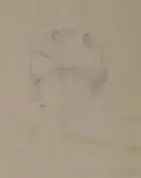 Charles Fairfax Murray, Portrait Of E.W.T Taunley, Pencil