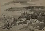 Angus Bernard Rands, Robin Hood's Bay, Watercolour